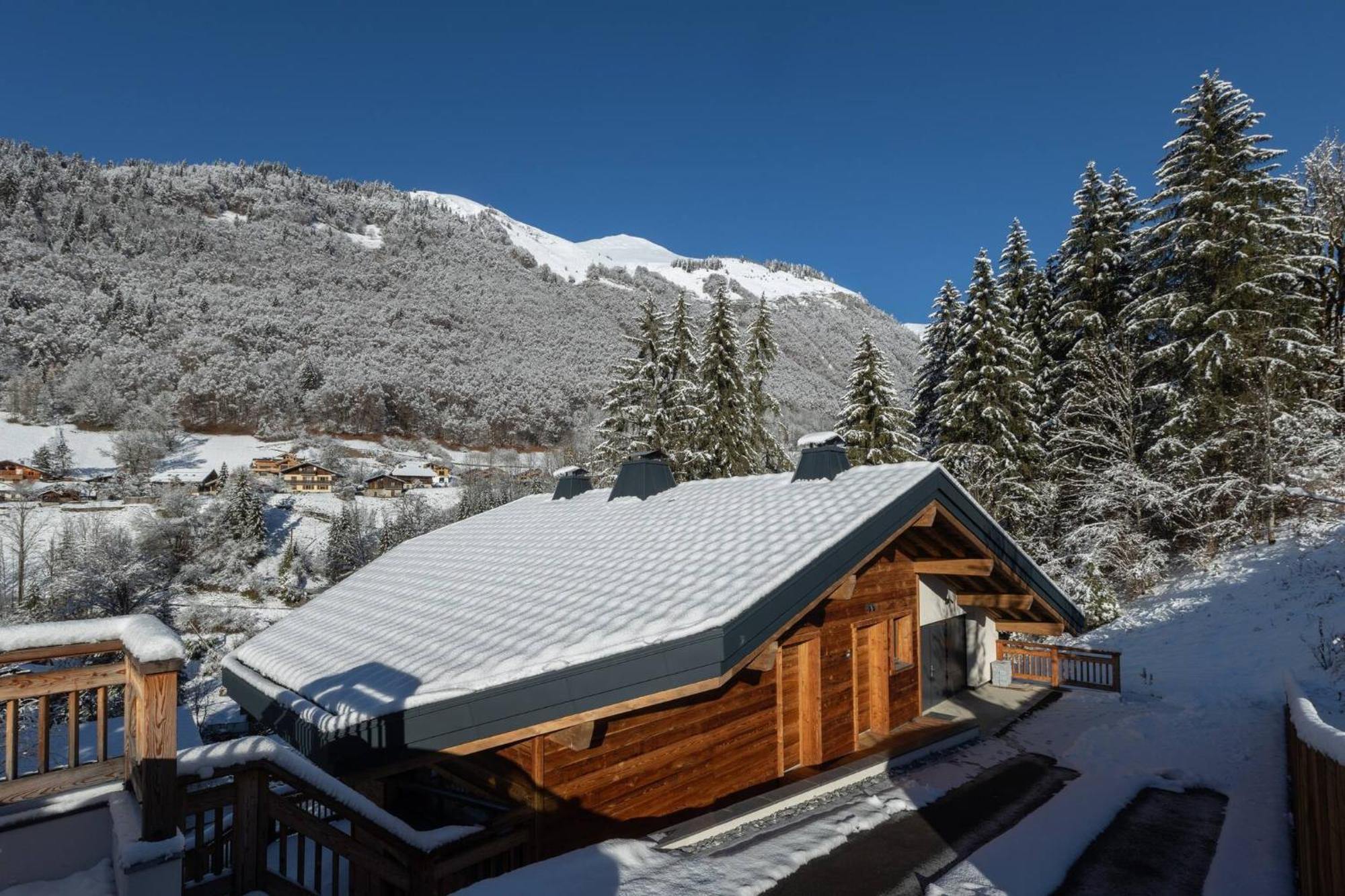 Les Petits Ours Montriond Superbe 8 14 Personnes Villa Buitenkant foto